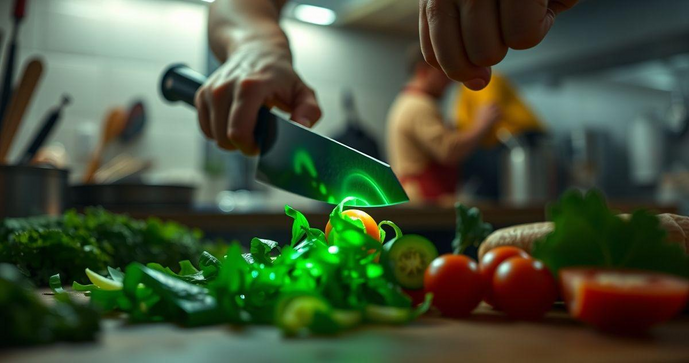 Faca a laser: O Futuro da Precisão na Culinária