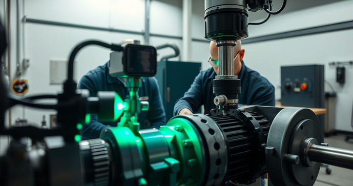 Como Garantir Precisão com Alinhamento de Eixos a Laser