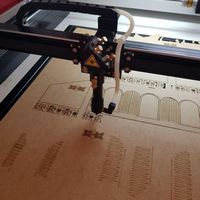 Máquina laser para MDF